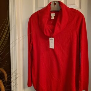 NWT Red Chico's Sweater